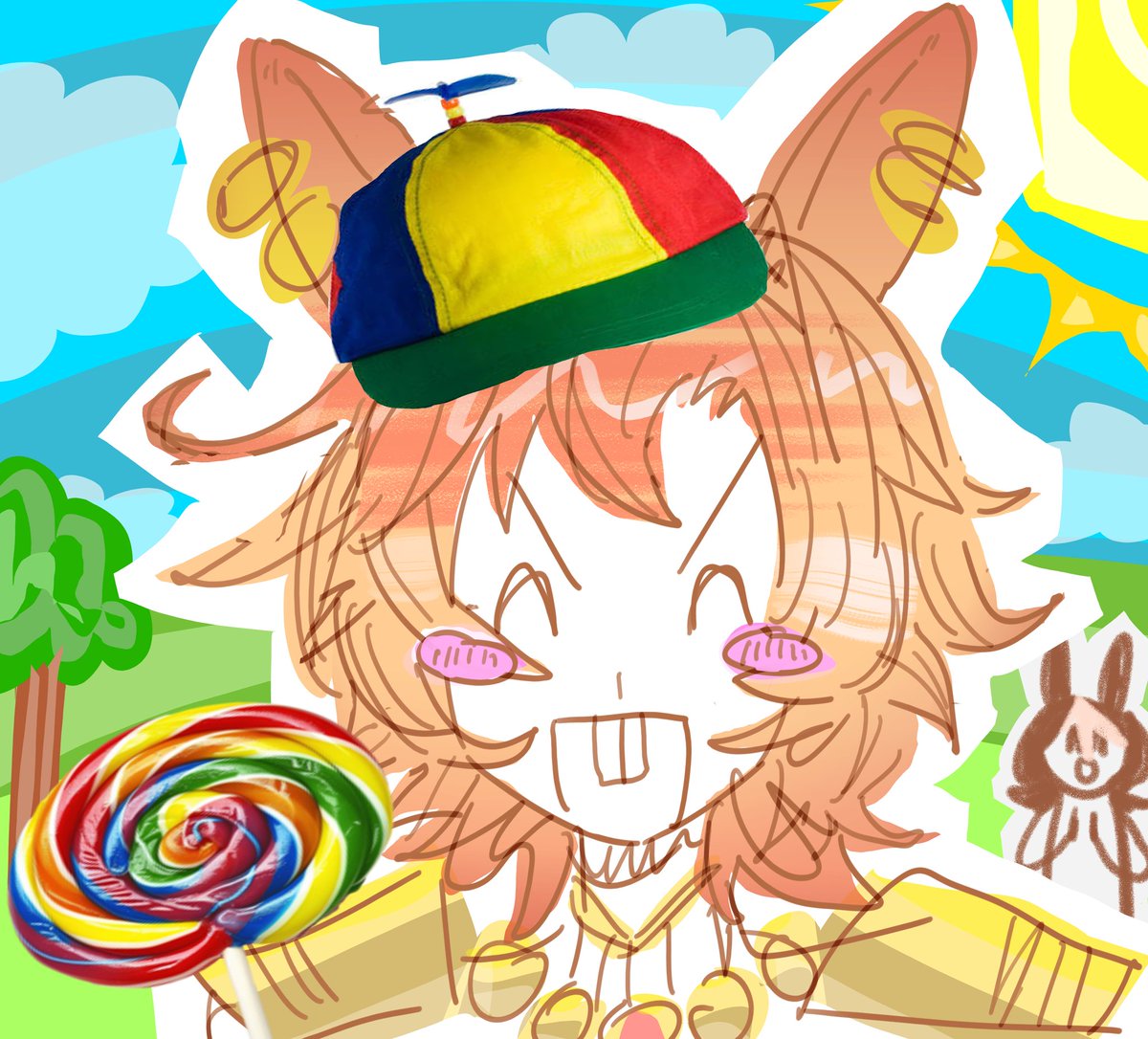 I like her so i drew her whimsy from memory shes my child now opera o my child #ウマ娘