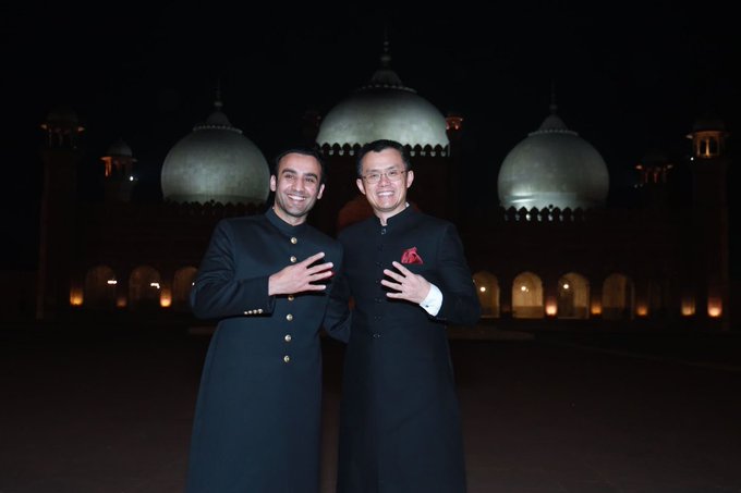 Honoured to welcome 
<a href="/cz_binance/">CZ 🔶 BNB</a>
 to Pakistan as an advisor to the Pakistan Crypto Council 

With 240M+ people, 100% internet coverage &amp; a median age of just 24 — Pakistan isn’t just ready for Web3, it’s built for it.

But there’s more to be done. 20M+ kids are out of school.