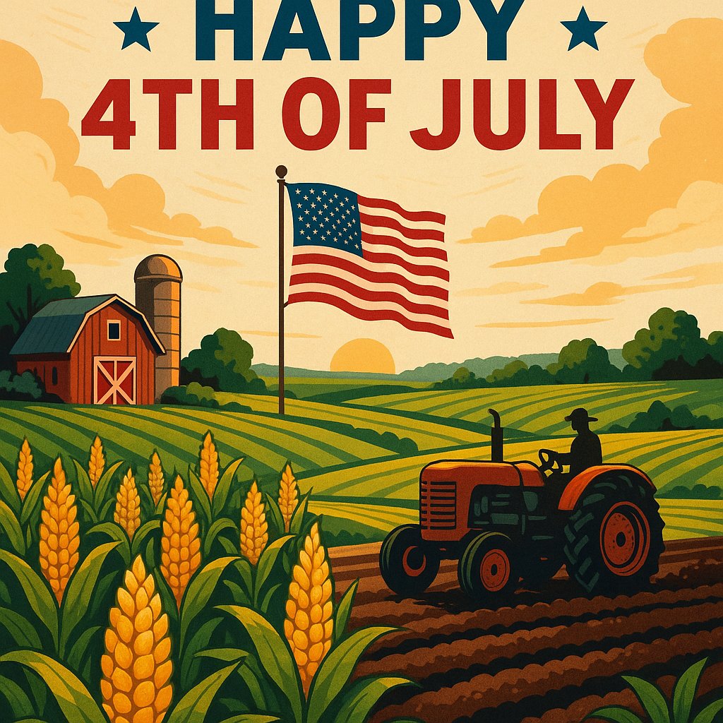 Western Regional Ag. Stress Assistance Partnership (@wrasap) on Twitter photo 🇺🇸 Happy 4th of July to our agricultural community! 🌾
Today we celebrate the hardworking hands that feed the nation. Thank you to all the farmers, ranchers, and farmworkers who make a difference every day.
Have a safe and joyful Independence Day! 🎆 🇺🇸 Happy 4th of July to our agricultural community! 🌾
Today we celebrate the hardworking hands that feed the nation. Thank you to all the farmers, ranchers, and farmworkers who make a difference every day.
Have a safe and joyful Independence Day! 🎆