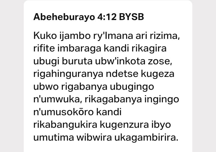 DivencyVincent's tweet photo. Mwakire Ijambo ry'Imana 🙏 https://t.co/q5Nakj6FRn