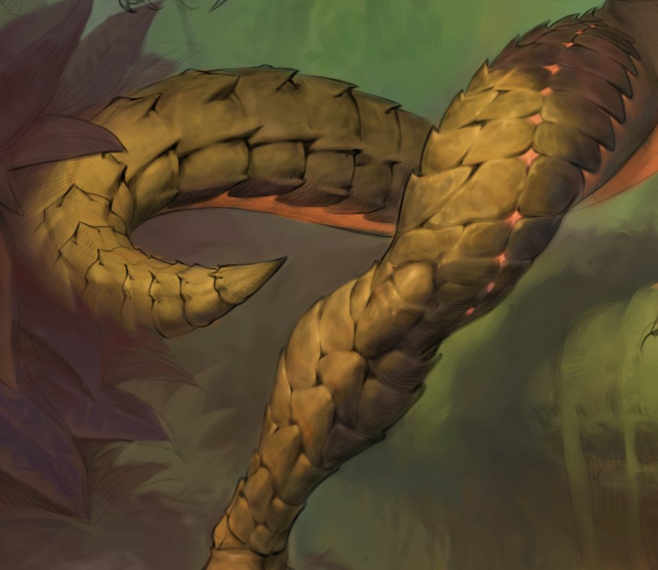 PupusLapus's tweet image. im surely gone too far with this scales design. But damn