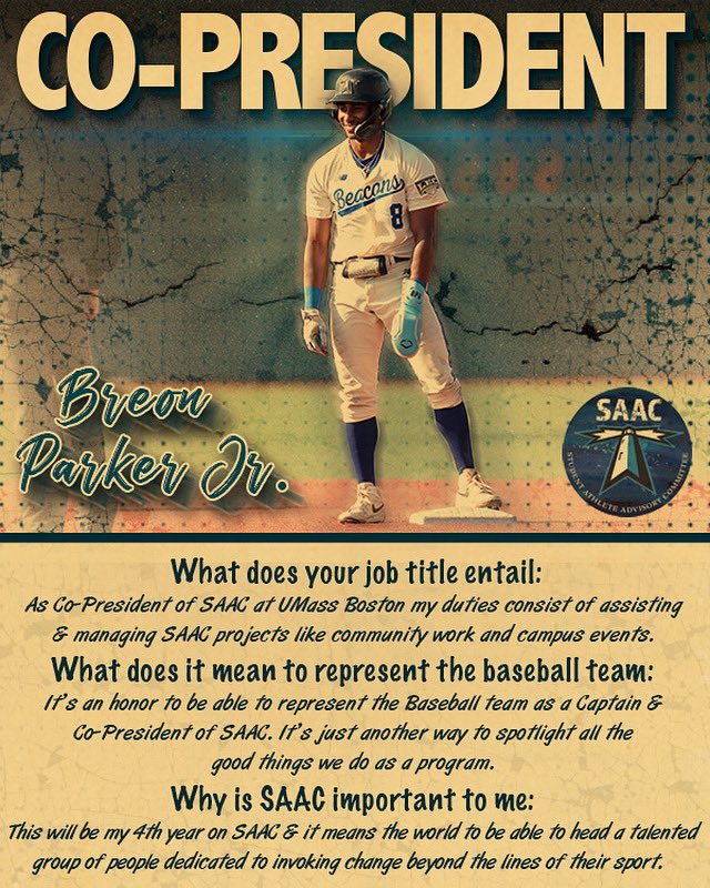 Breon Parker Jr. will serve as Co-President for the Student-Athlete Advisory Committee Executive Board for the 2025-2026 academic year. #RollBeacs #FindAWay #FeedTheMeter