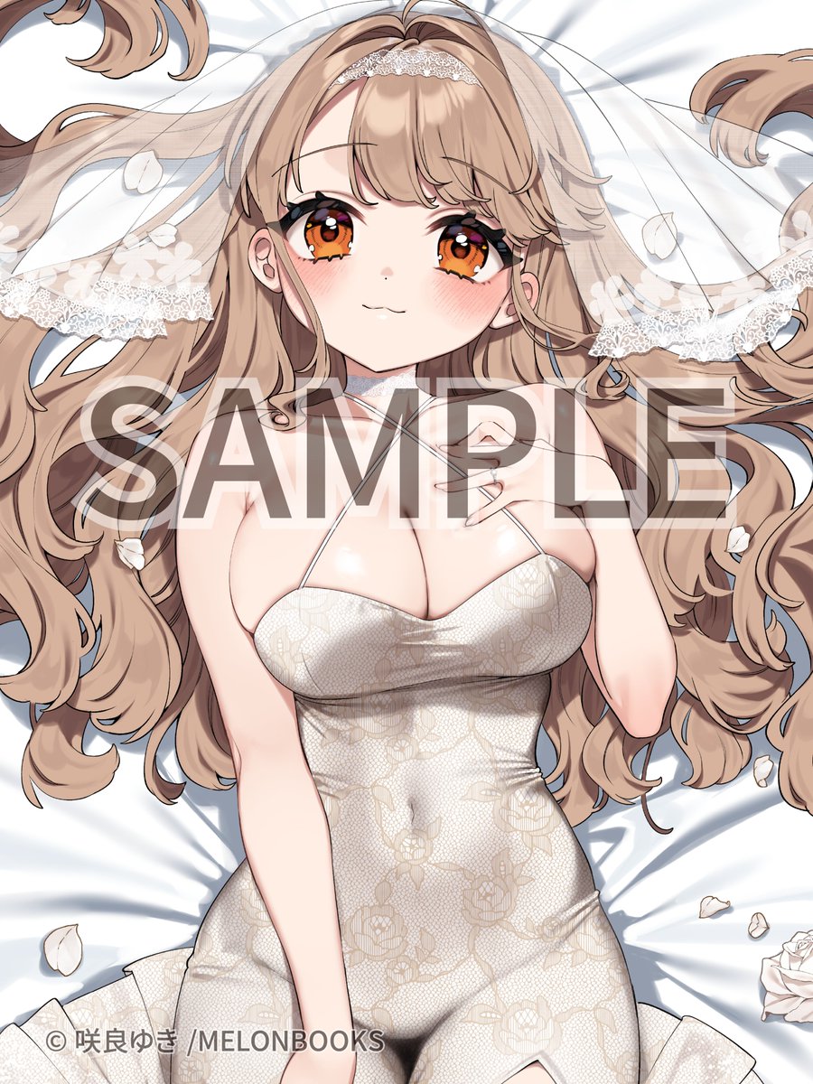 👰ウェディング抱き枕カバー💐
⚠受注終了間近⚠

咲良ゆき先生(<a href="/sakula_yuki/">咲良ゆき✦日曜日東A05ab✦初画集発売中✦사쿠라 유키</a>)

【イラスト紹介】
ベール姿で見つめる花嫁が可愛すぎる✨
柔らかな微笑みに胸がきゅんとする…
特別な日の彼女をお迎えできる一枚です💖

【7月6日(日)】まで受付中
🔽特集ページを最終チェック
melonbooks.co.jp/tags/index.php…