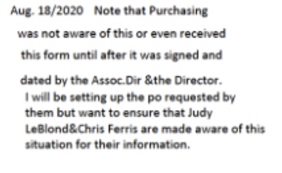 JEFA (@jefa_canada) on Twitter photo $81K sole source contract to the Kojo Inst. Principal Bilkszto took his own life in the aftermath of attending their DEI sessions. "Note that Purchasing was not aware of this or even received this form until after it was signed and dated by the Assoc.Dir &the Dir." <a href="/PaulCalandra/">Paul Calandra</a> $81K sole source contract to the Kojo Inst. Principal Bilkszto took his own life in the aftermath of attending their DEI sessions. "Note that Purchasing was not aware of this or even received this form until after it was signed and dated by the Assoc.Dir &the Dir." <a href="/PaulCalandra/">Paul Calandra</a>