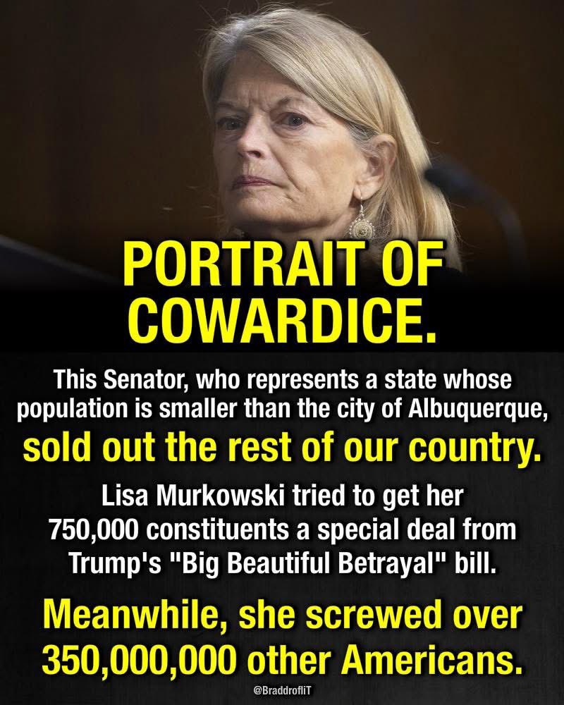 lifeofasingldad's tweet photo. @lisamurkowski https://t.co/dHm724QvSE