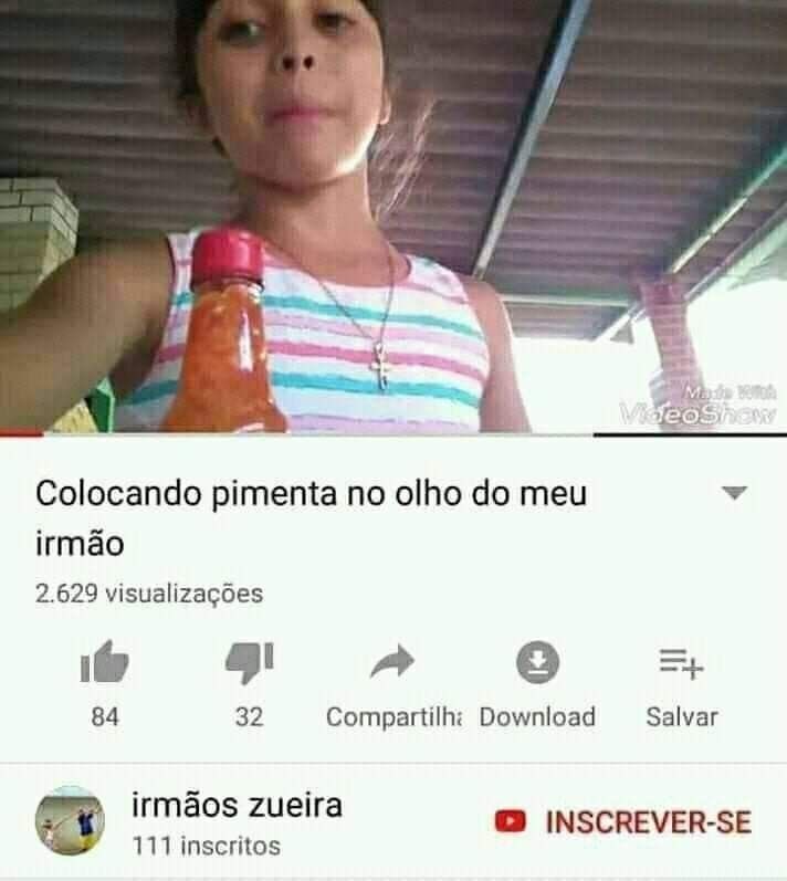 acervogeral's tweet photo. colocando pimenta no olho do meu irmão https://t.co/b67eoE59me