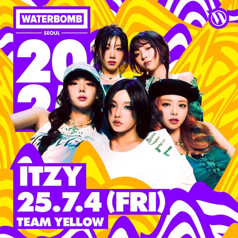 ITZY’s SCHEDULE TODAY ‼️

🗓️ Fri, July 4
🎤 WATERBOMB SEOUL 2025 💦
🕡 6:30 PM – 7:00 PM KST

#ITZY #있지