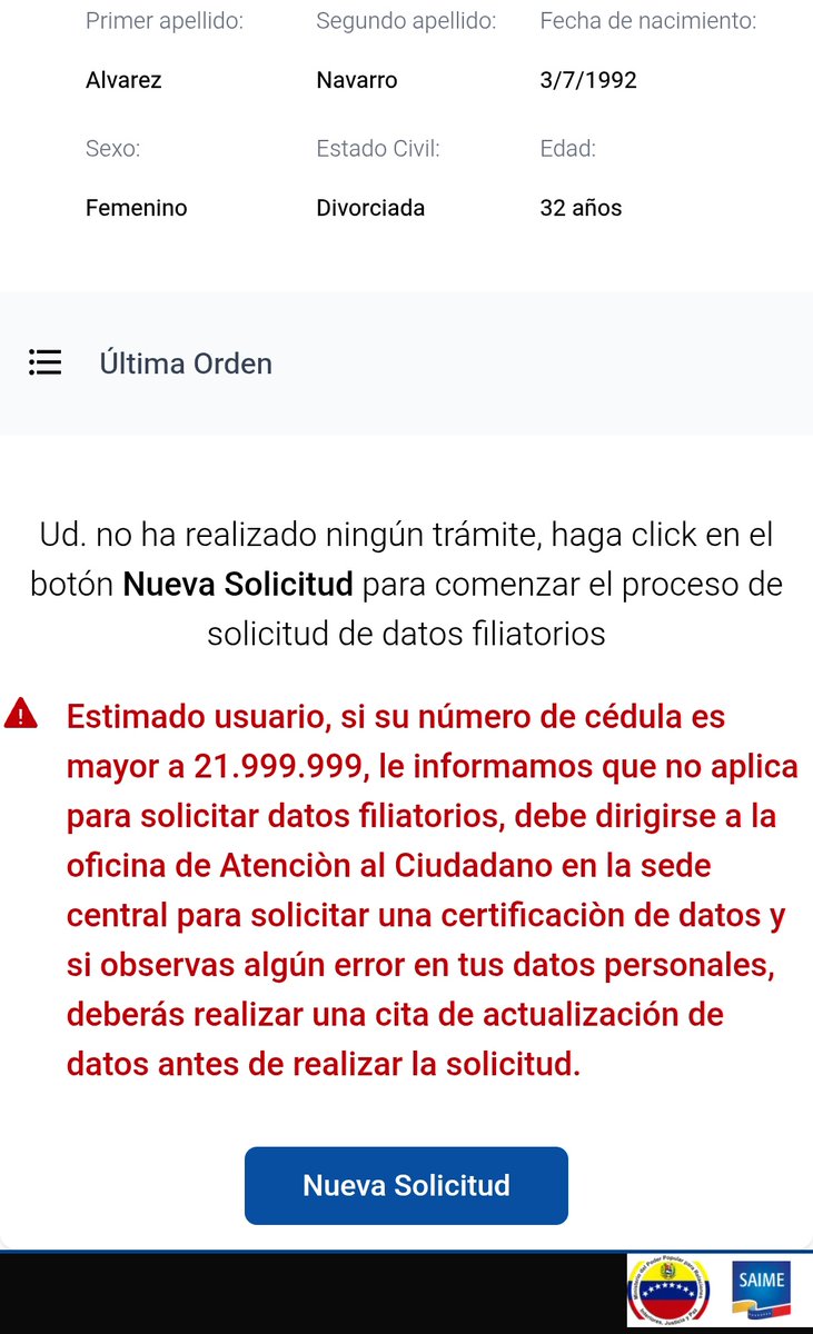 LigiRocks's tweet photo. Entonces, ustedes me están queriendo decir que tengo que ir hasta Caracas para arreglar una MONDA que ni es culpa mía? @VenezuelaSaime https://t.co/QJ11as0rt9