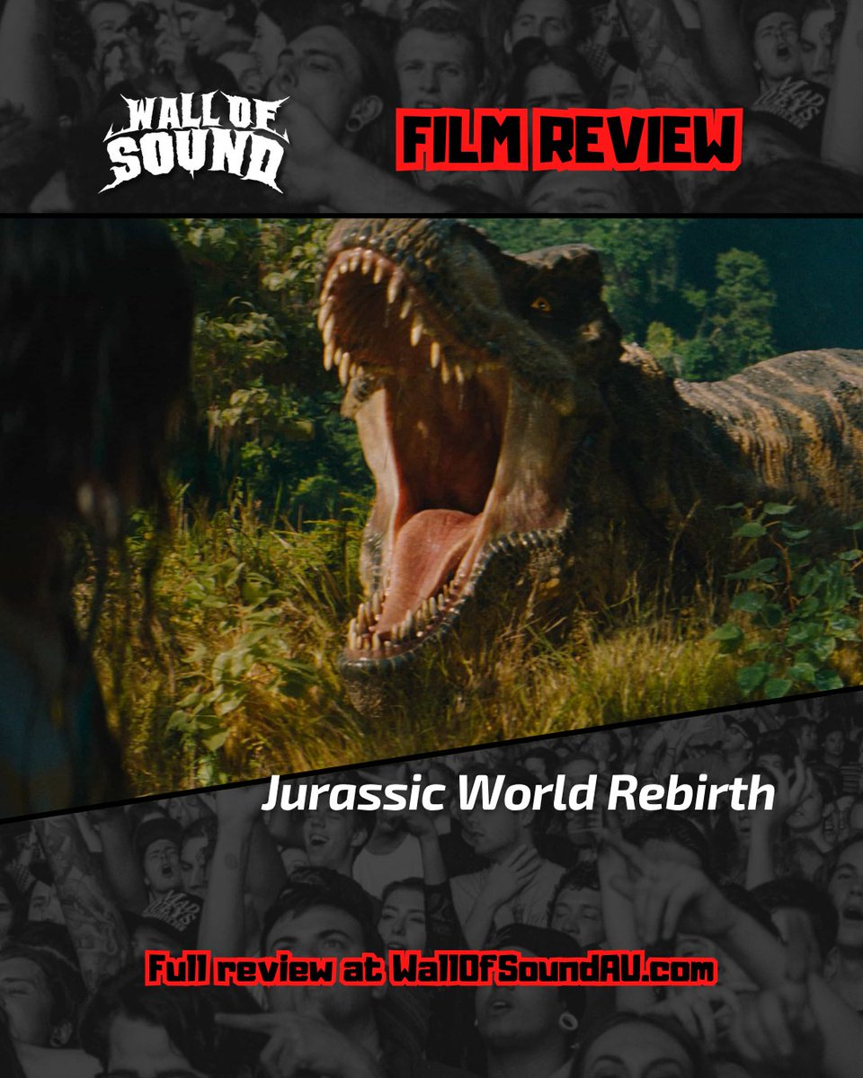 Wall Of Sound (@wallofsoundau) on Twitter photo "<a href="/JurassicWorld/">Jurassic World</a> Rebirth is an unsettling thrill ride into the dark side of the franchise, tapping into its survival horror roots with edge of your seat action and fearsome dinos long missed since the originals."
wallofsoundau.com/reviews/jurass… "<a href="/JurassicWorld/">Jurassic World</a> Rebirth is an unsettling thrill ride into the dark side of the franchise, tapping into its survival horror roots with edge of your seat action and fearsome dinos long missed since the originals."
wallofsoundau.com/reviews/jurass…