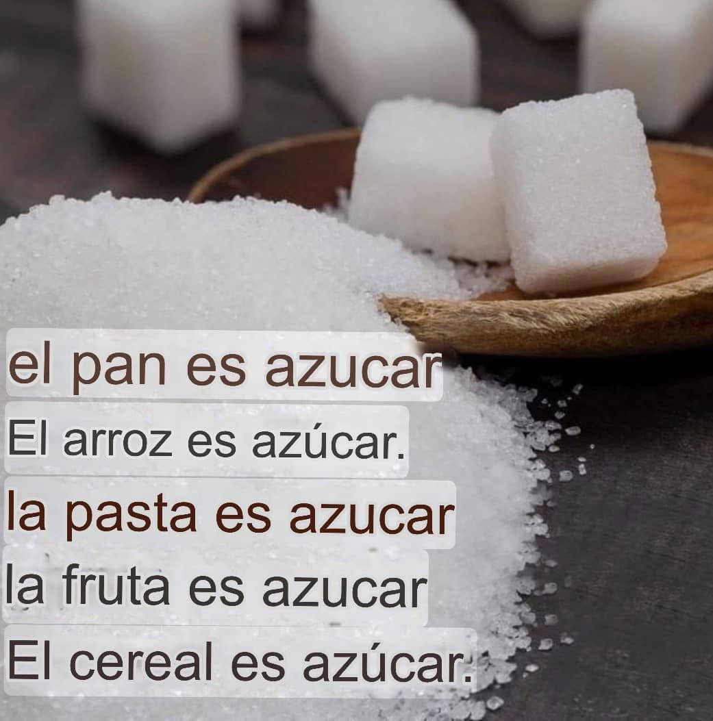 Cuando dicen que ya no comen azúcar pero siguen haciéndolo