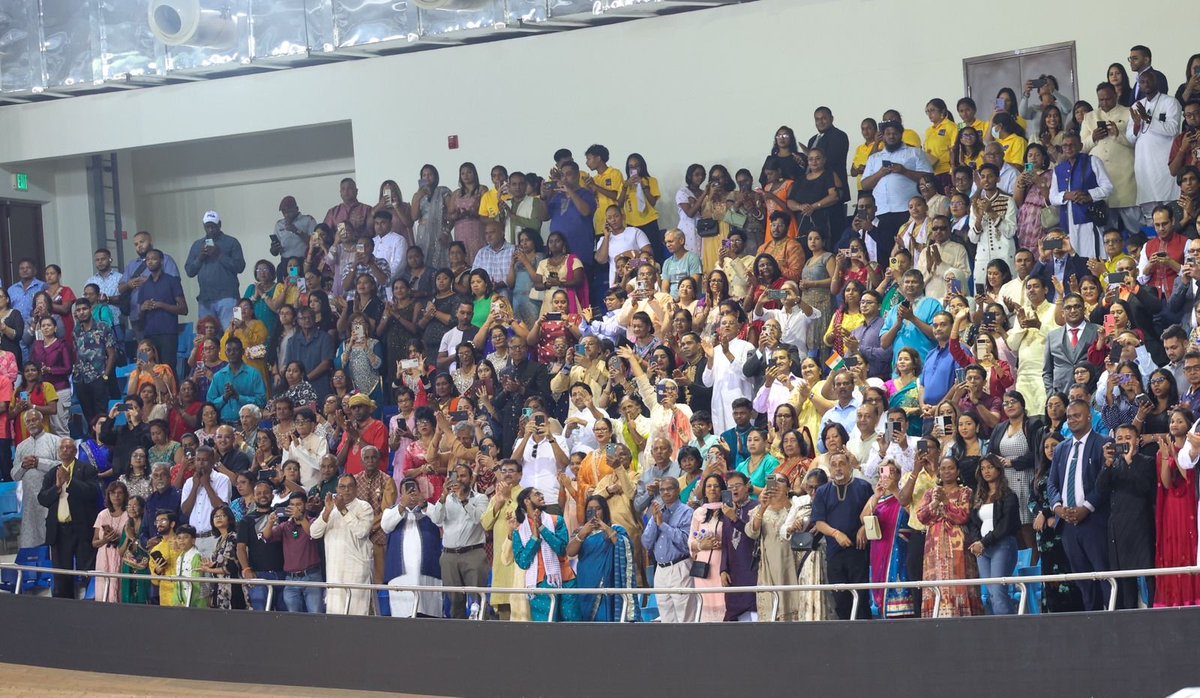 The community programme in Port of Spain was spectacular.

The energy and warmth of the people made it truly unforgettable. Evidently, our cultural bonds shine brightly!