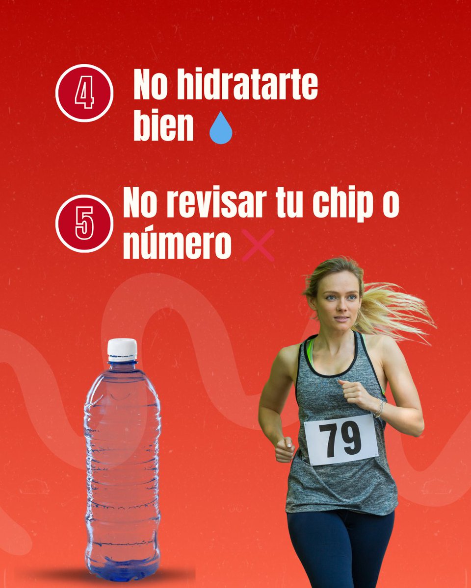 ¿Estás a punto de correr el medio maratón? 
🚫¡Evita esto a toda costa!

🫶Corre inteligente. ¡Nos vemos en Reforma!
#MedioMaratónCDMX #TipsParaCorrer #CorreInteligente #RunningFails 
#marcateteam #marcate #cronometrajemarcate #comunidadmarcate