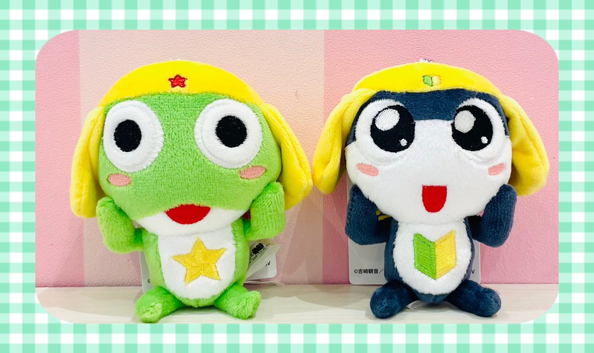 🐸再入荷情報🐸 #ケロロ軍曹 より 『ほっぺぎゅ〜むにゅぐるみ