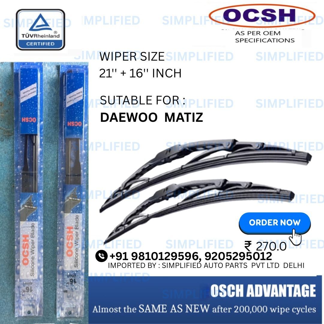 simplified_auto's tweet photo. DAEWOO MATIZ CAR WIPER

Simplified Auto Parts Pvt. Ltd.
Premium Quality Auto Parts – Durable, Reliable &amp; Affordable
For Every Car Model 

#SimplifiedAuto #CarParts #DriveSmooth #AutoCare #QualityMatters #simplified #Wiperlades #Syndicatewipers #Automobilewiper #Matiz #Daewoo https://t.co/nsrFvYuepn