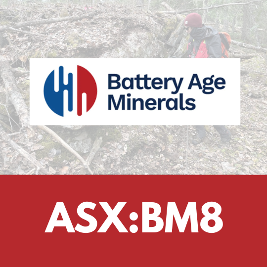 <a href="/BM8_BatteryAge/">Battery Age Minerals (ASX:BM8)</a> (ASX: BM8) has launched its first-ever diamond drilling campaign at Austria’s historic Bleiberg project, targeting zinc, lead and strategic germanium - now flagged as critical under EU rules. 

🔗 the-pick.com.au/news/colin-san…