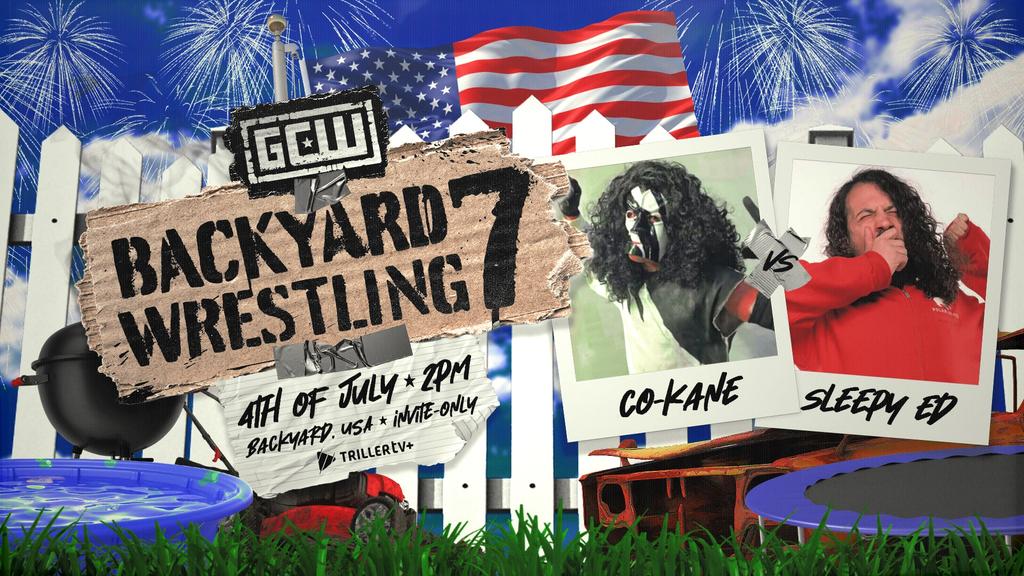 TrillerTV (@triller_tv) on Twitter photo Prepare for fireworks....🎆
<a href="/GCWrestling_/">GameChangerWrestling</a> brings their annual July 4th tradition to the backyard with #GCWBYW7, LIVE TODAY!
📺 2PM ET/11AM PT on TrillerTV+ Prepare for fireworks....🎆
<a href="/GCWrestling_/">GameChangerWrestling</a> brings their annual July 4th tradition to the backyard with #GCWBYW7, LIVE TODAY!
📺 2PM ET/11AM PT on TrillerTV+