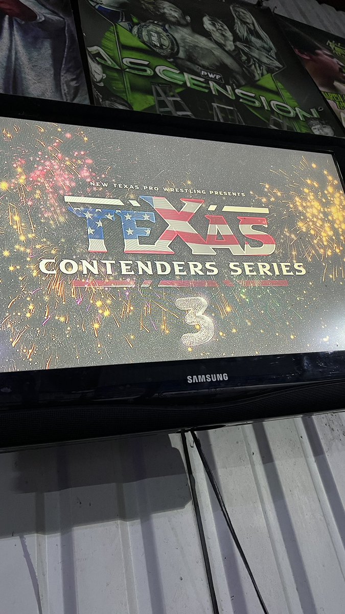 We’re about to go LIVE on <a href="/indiewrestling/">IWTV</a> for <a href="/texascontenders/">Texas Contenders Series</a> #TCS54, our 3 year anniversary! Tune in!