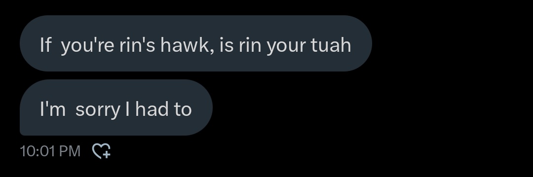 kitsunecar's tweet photo. twitter dms are something https://t.co/LsUBfTFf0z