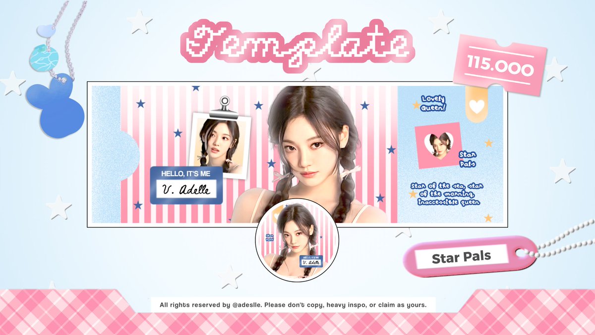 ❛ Adelle! layout tweet media