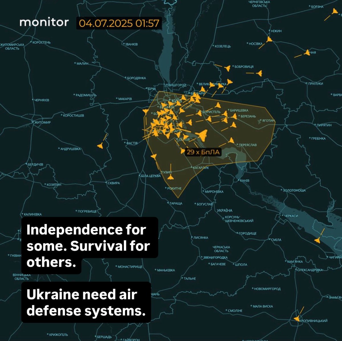 gusev_art's tweet image. USA Independence Day in Ukraine