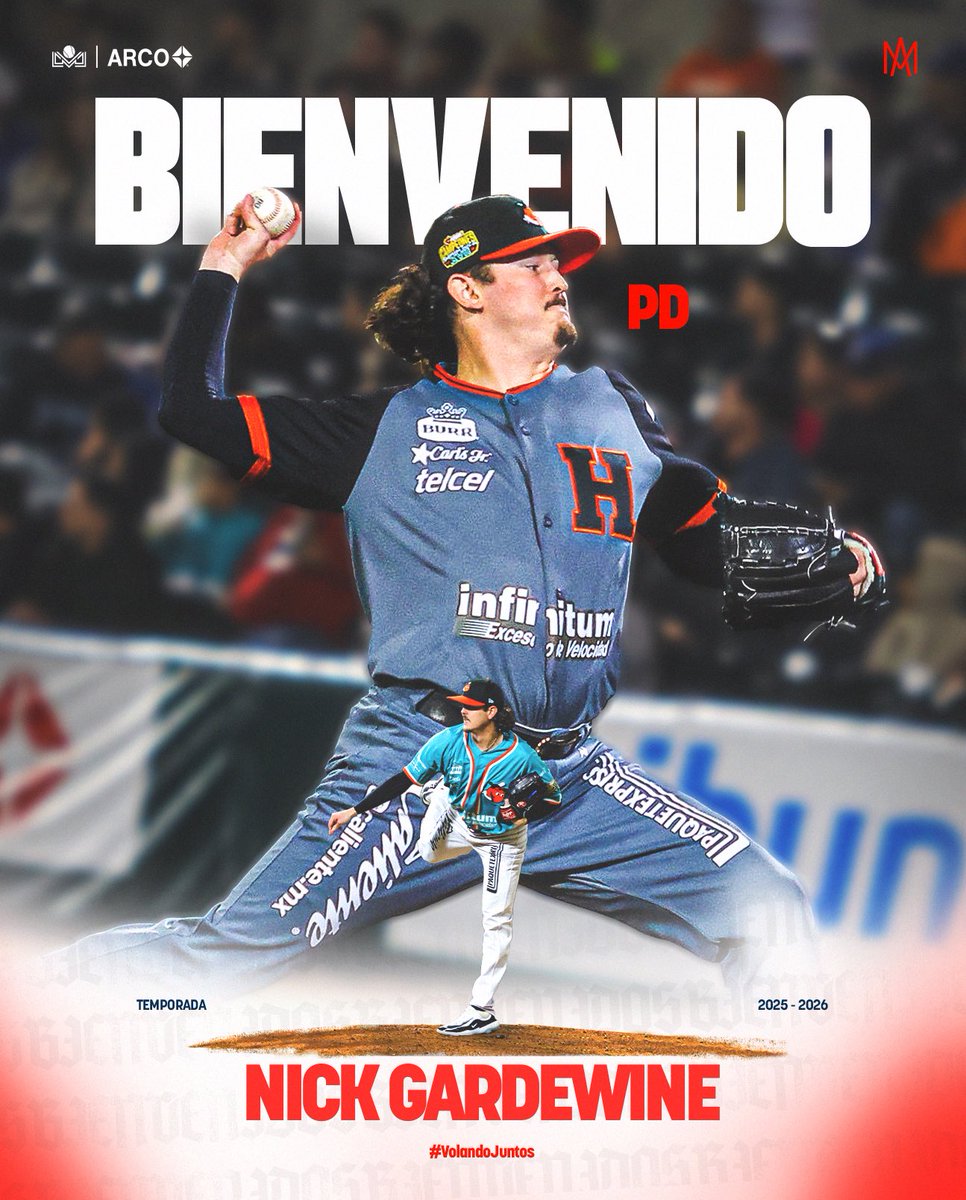 ¡Potencia en la lomita! 🦅🔥

César Vargas, con 141 juegos y 3.83 de ERA, y Nick Gardewine, quien brilló con 1.13 de efectividad en 16 relevos, se suman al vuelo Emplumado. 

¡Dos brazos de Grandes Ligas listos para encender el Nido! 

#SomosÁguilas
