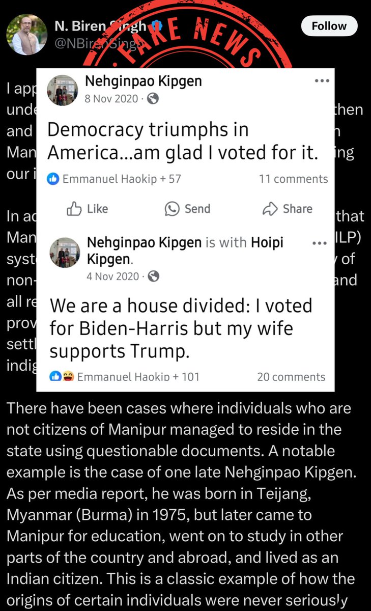 The Proud Indian (@dynastydoungel) on Twitter photo It has come to our notice that Prof. <a href="/nehginpao/">Nehginpao Kipgen, PhD</a>, a US citizen who lost his life to COVID-19 in 2021, is being discussed by an increasing number of fans under the leadership of CHAPAD GANJU <a href="/NBirenSingh/">N. Biren Singh</a> and his clinically dead social media warriors. I feel pity for this community It has come to our notice that Prof. <a href="/nehginpao/">Nehginpao Kipgen, PhD</a>, a US citizen who lost his life to COVID-19 in 2021, is being discussed by an increasing number of fans under the leadership of CHAPAD GANJU <a href="/NBirenSingh/">N. Biren Singh</a> and his clinically dead social media warriors. I feel pity for this community