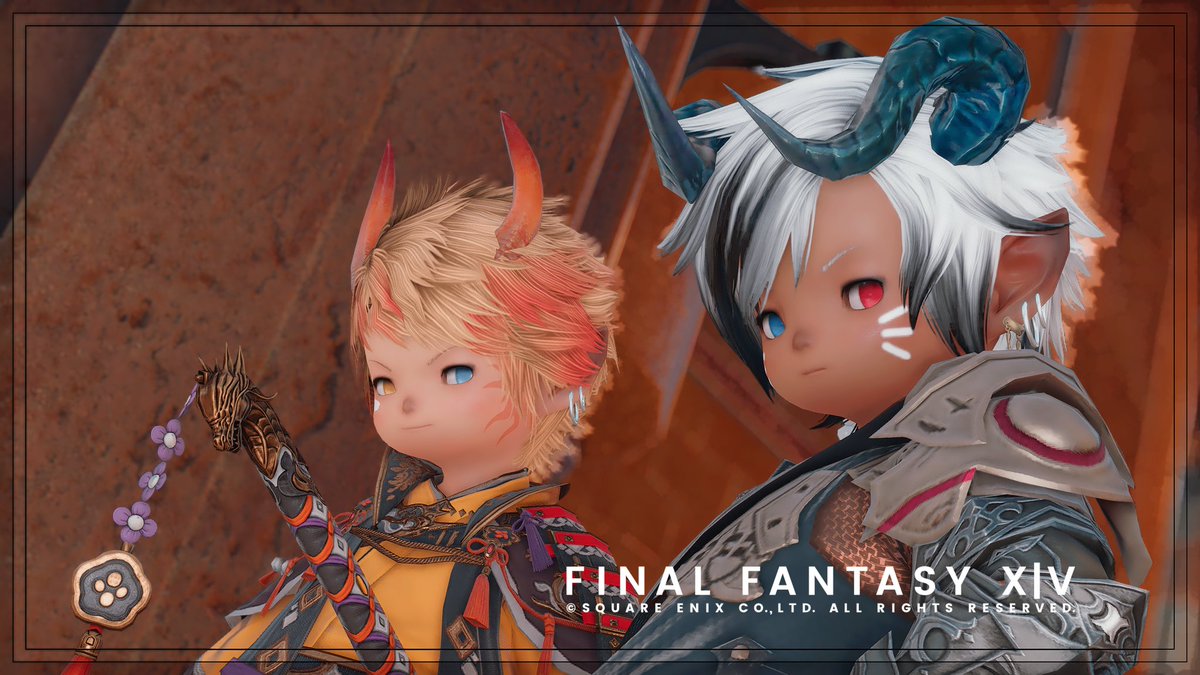 今日も頑張ってね
#ララフェル 
#FF14                         
#おはララ 
#lalafell
#ララオス