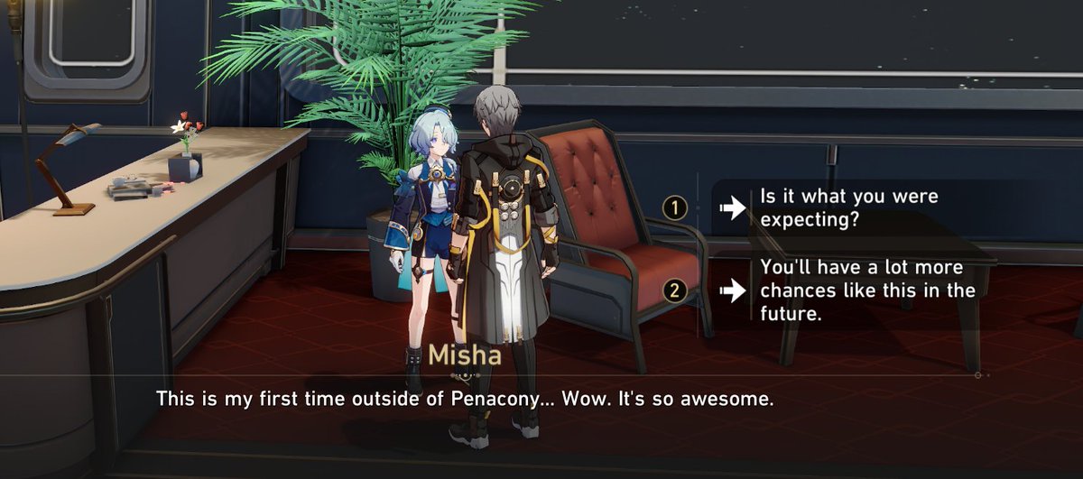LavOMorph's tweet image. i&apos;ve been spoiled about this game by enough people to know that something isn&apos;t right with choosing the second option here....