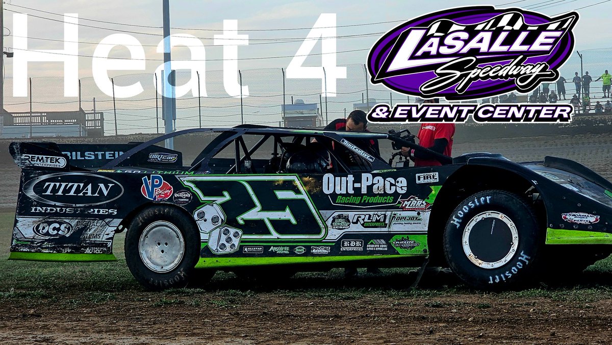 Jason Feger picks up Heat #4 tonight at <a href="/LaSalleSpeedway/">LaSalle Speedway</a> with the <a href="/SummerNationals/">DIRTcar Summer Nationals</a> #HellTour Late Models.