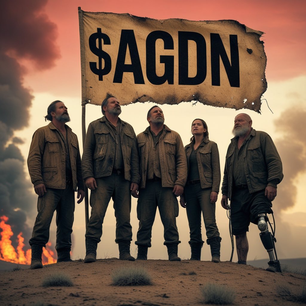 exileXRP's tweet photo. $AGDN is linked to a group or initiative called "Armageddon" and "The Bunker," which seem to focus on consolidating information about cryptocurrency projects, particularly those with long-term potential on the XRPL. Our group claims to assist investors by simplifying the "Do Your Own Research" (DYOR) process, promoting selected projects financially, and giving them a platform to gain visibility. 

Join with us and be one of the SURVIVORS! 

TG: https://t.co/dJsWDKuHqg
X: @armageddon_xrp 
CA: rUB49FGRuavcfuJVMPN16QaHtxWqiQ49WC
