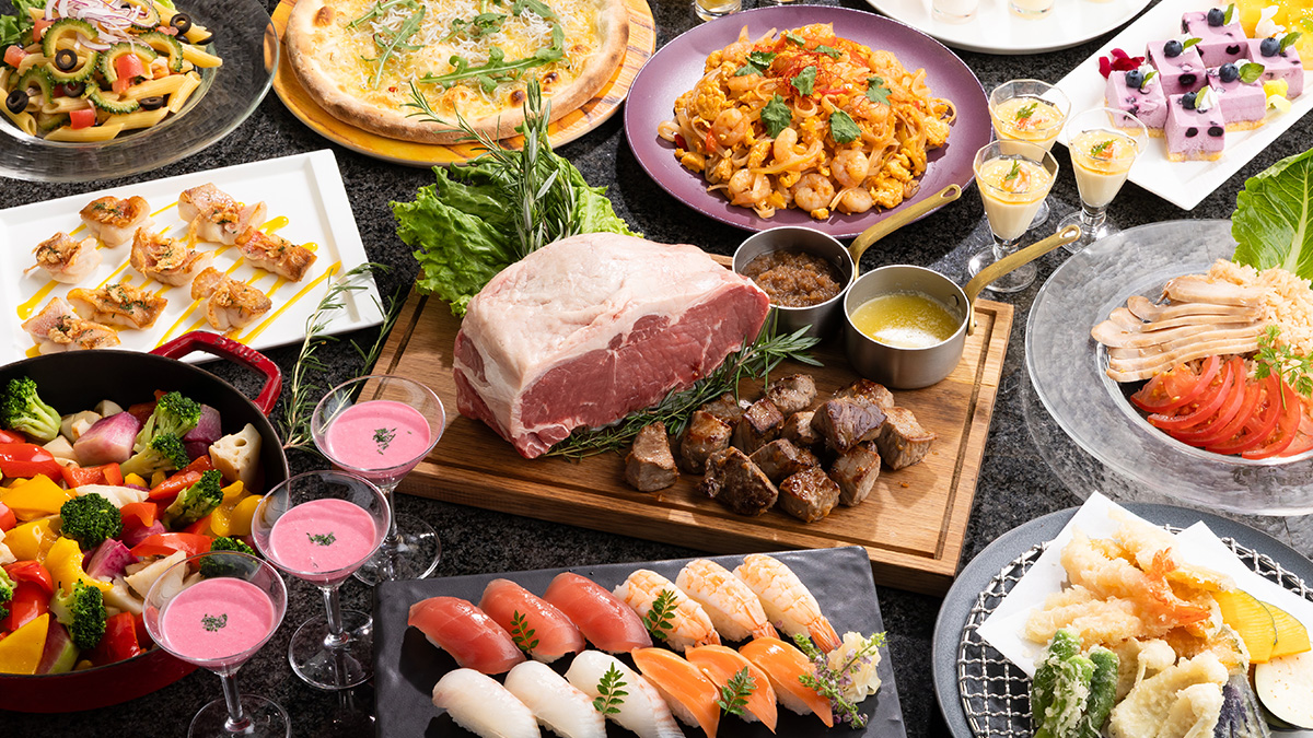 夏季限定⛱️ 30種以上の豪華メニュー🍽️ ＼ ブリックス・ファミリー