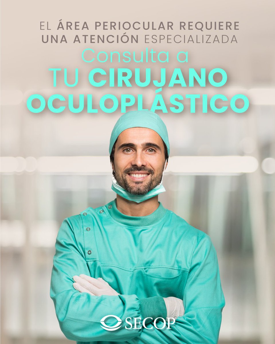 👁 La zona periocular no es cualquier zona.
Es una de las más delicadas, funcional y estéticamente, y está estrechamente ligada a la salud de tus ojos.

🔍 Confía en profesionales con formación específica en oculoplástica. Porque tu mirada merece la atención más cualificada.