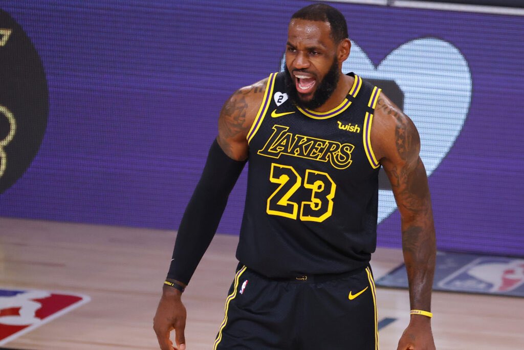 black jersey bron might be the best to ever lace em up