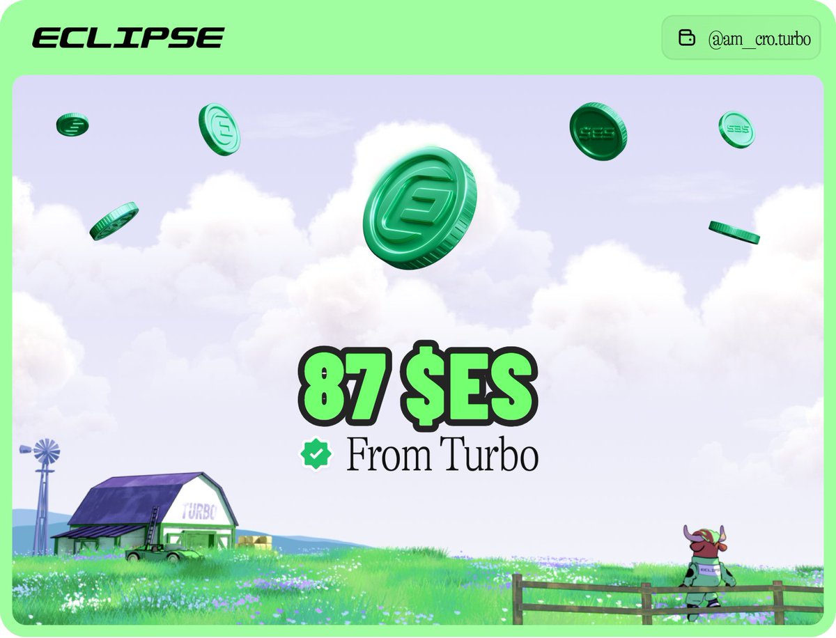 It's been a while since any airdrop. Alhamdulillah <a href="/EclipseFND/">Eclipse</a>