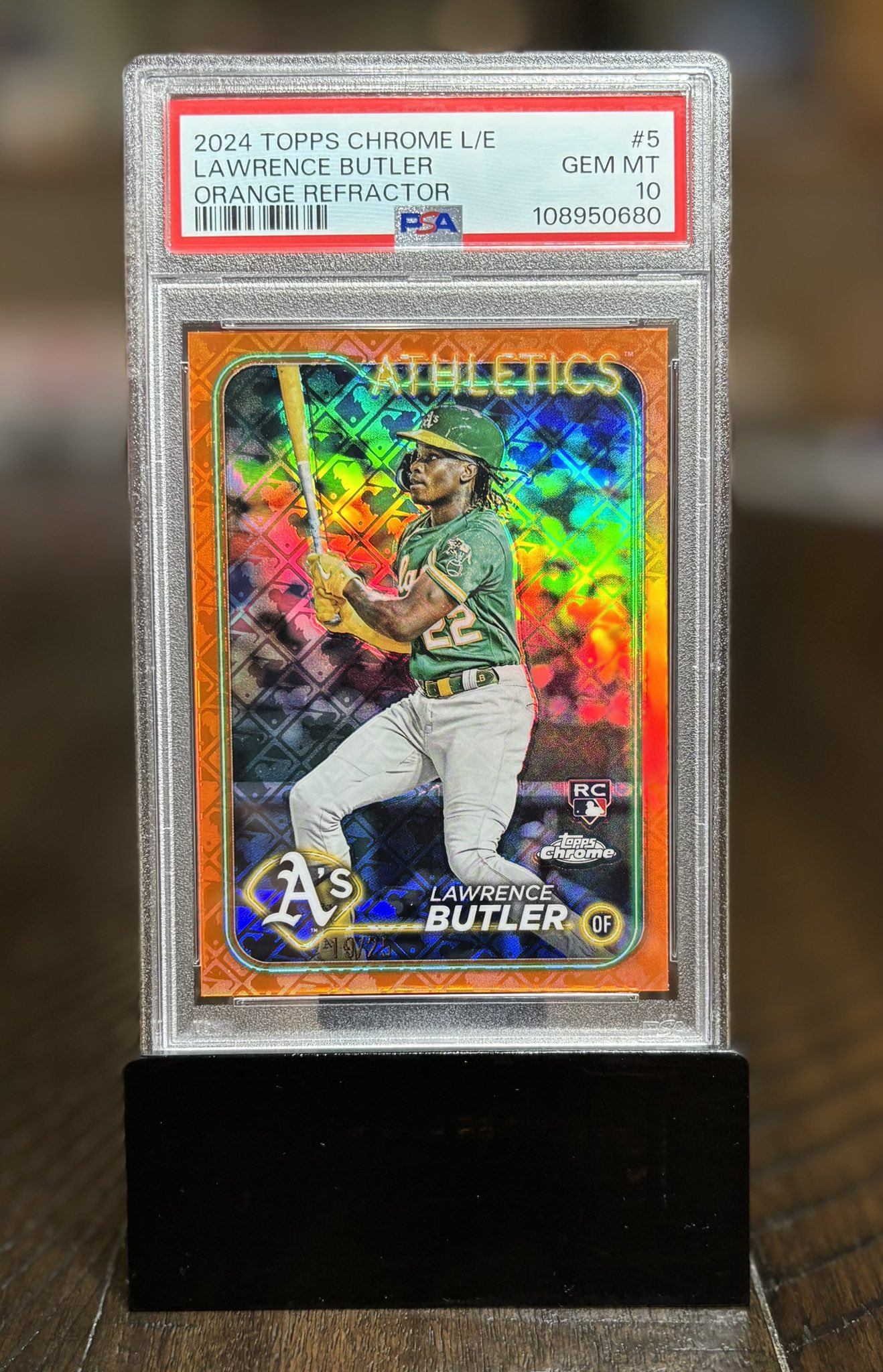 T-岡田 Topps Chrome NPB Orange 25枚限定