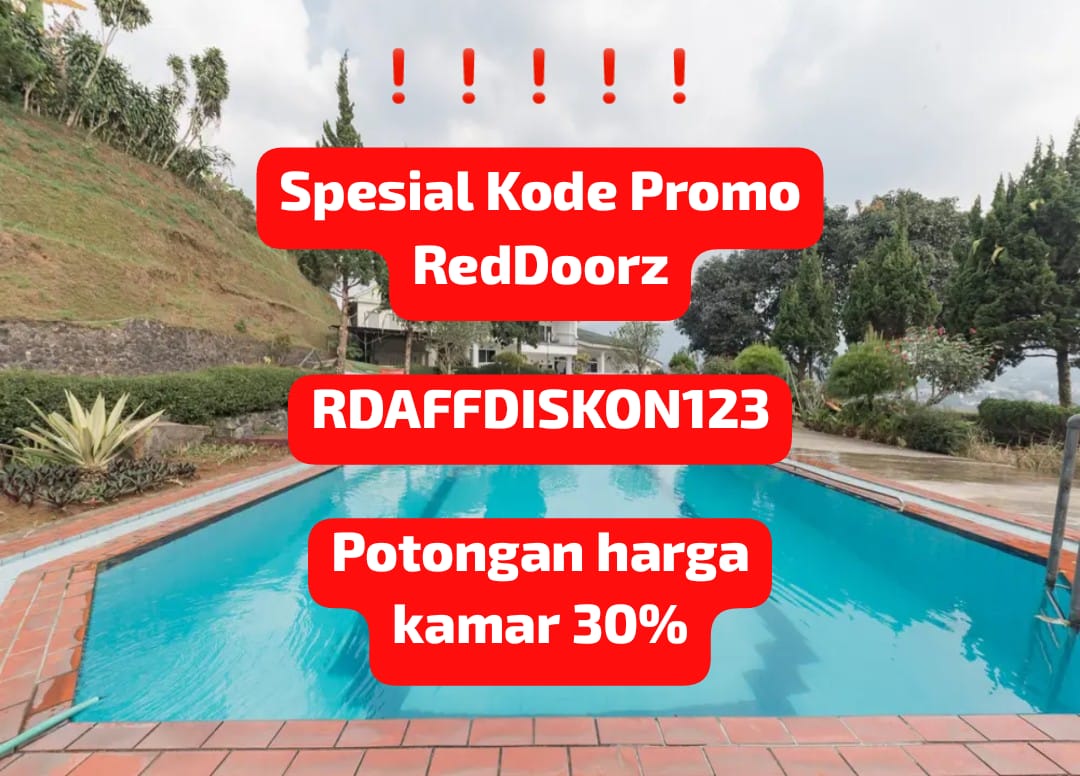 riska_reddoorz's tweet photo. ✨ Nikmati harga liburan spesial dengan memasukan kode promo RDAFFDISKON123 pada aplikasi RedDoorz! Diskon hingga 30% untuk pemesanan penginapan pertama di seluruh properti RedDoorz Indonesia. Berlaku berkali‑kali sampai 2026 #KodePromo #RedDoorz https://t.co/RFPgyysJaW