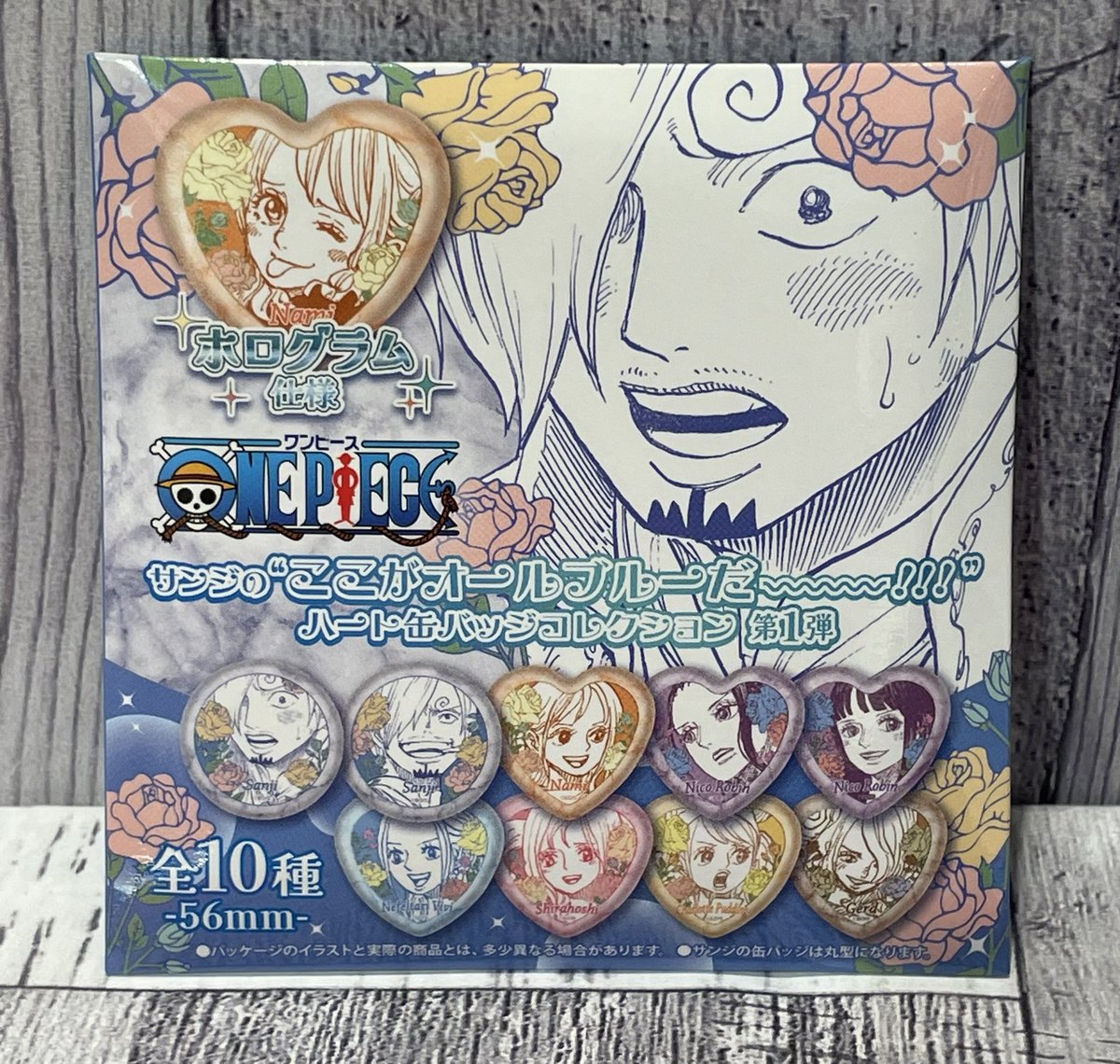 ワンピース サンジ 麦わらストア 台湾 キャラバッジコレクション 缶バッジ ONE PIECE』コレクション缶バッジ“HEROES