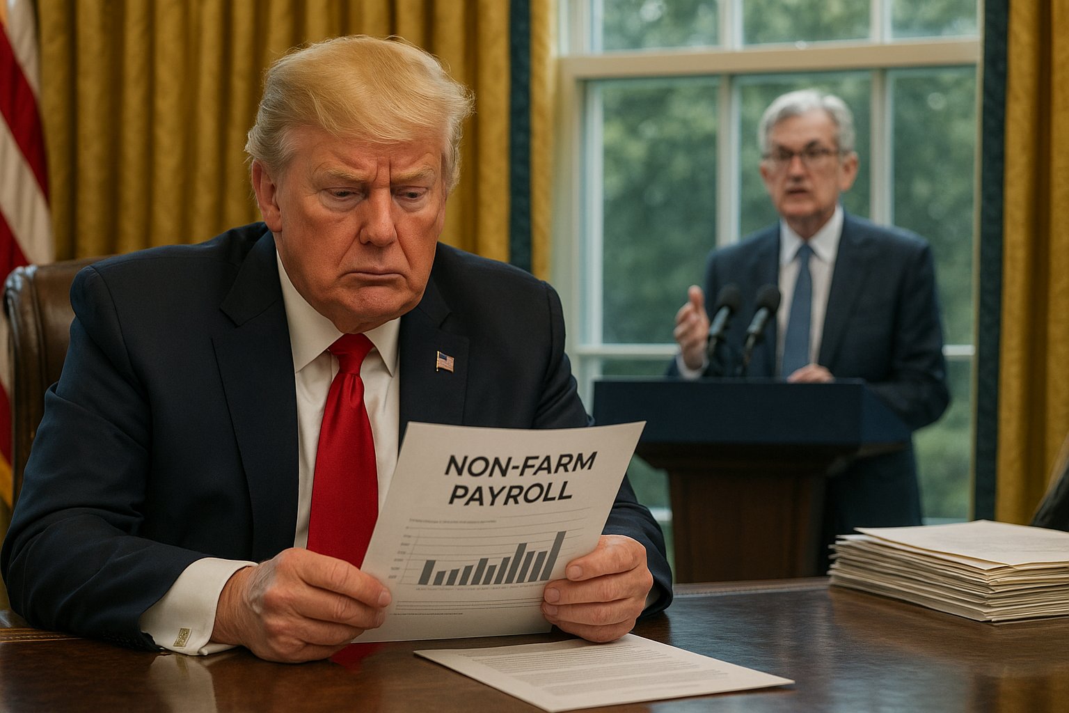 NFP rất tích cực, nhưng Fed không cắt lãi suất thì Trump có vui?