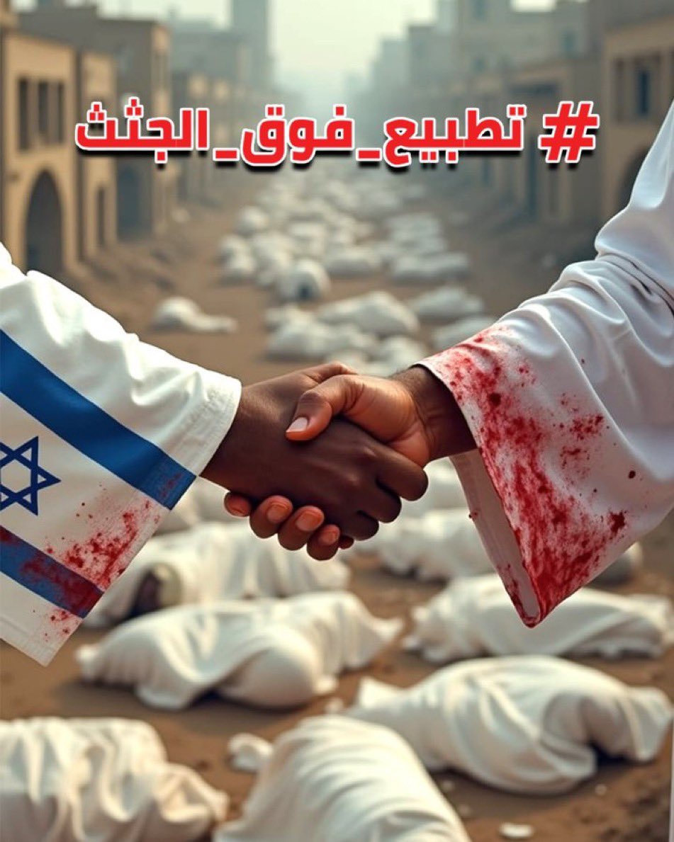 كما تدين تدان ، والله يمهل ولا يهمل
والدور قادم على صهاينة العرب وحسبنا الله ونعم الوكيل.

 #تطبيع_فوق_الجثث