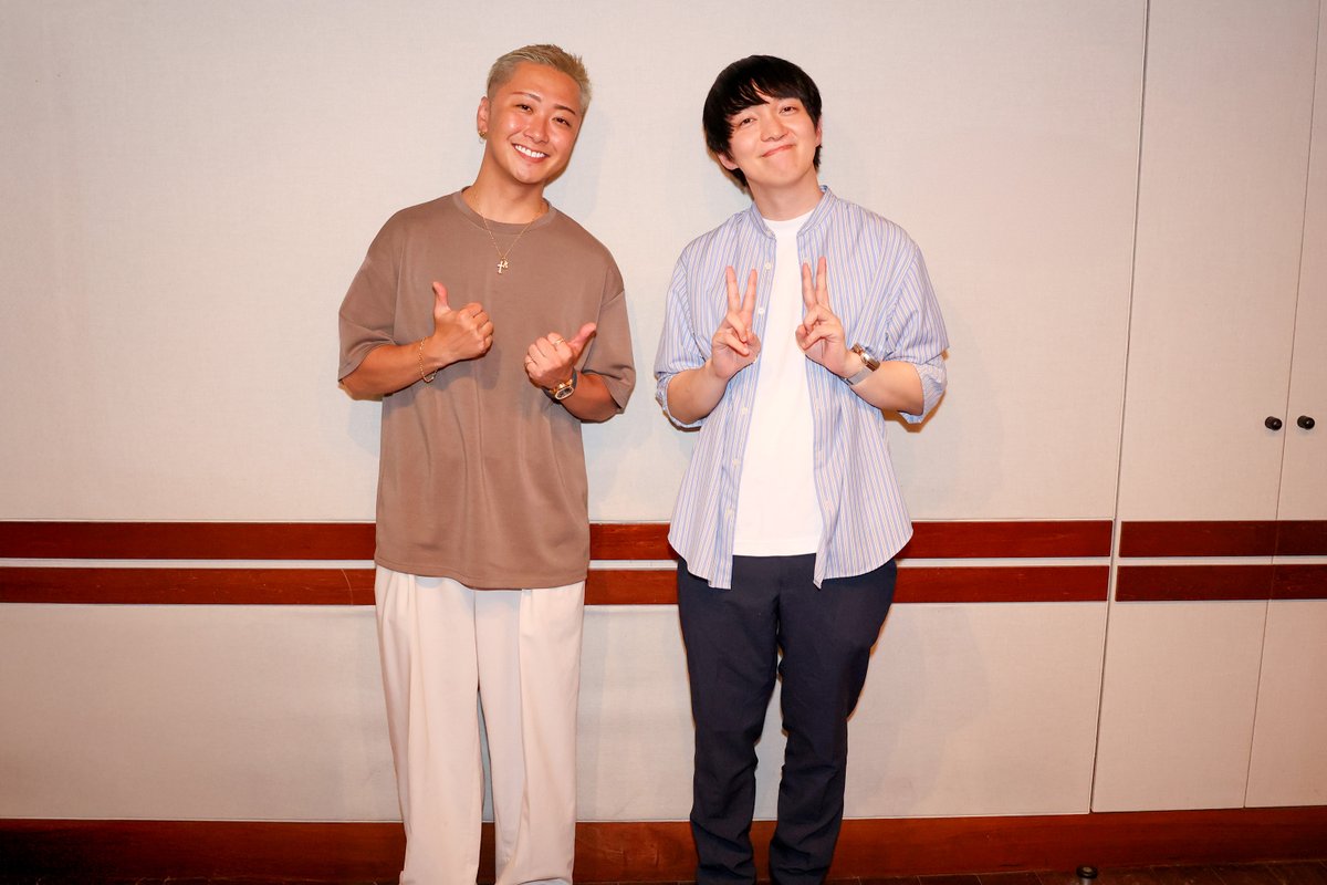 DaiCE_Ohno_tfm's tweet image. Da-iCEの大野雄大ッス!
🚤 supported by BOAT RACE
前回に続き、
#ほしのディスコ さんをお迎えします❗️
(@hoshinodisco88)
#ダイッス でポストをお願いします!
@Da_iCE_UDAI @Da_iCE_STAFF
#Da_iCE #大野雄大 #TOKYOFM #JFN