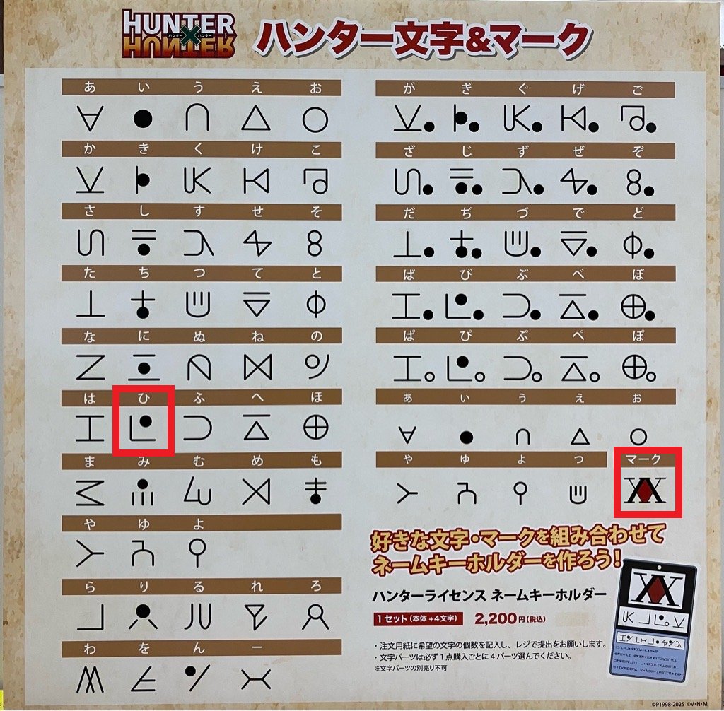 TVアニメ『HUNTER×HUNTER』POP UP SHOP ～vision of Hunter～】in