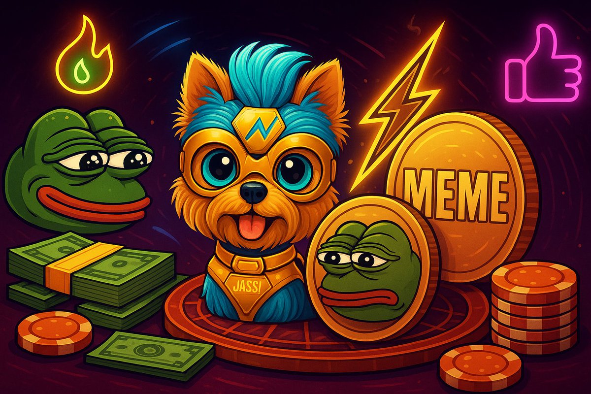 jassi_inu's tweet photo. The rise of the meme coin empire! πΈβ‘π°
Whoβs your crypto hero?
The new face of meme coins just barked in β say hello to Jassi! πβ‘π
#MemeCoin #CryptoArt #JassiCoin #PepeMeme #YorkieHero #CryptoVibes #Altcoins #BlockchainHumor #MemeInvesting #CryptoCommunity #NFTArt #DigitalCurrency #Web3Culture #tothemoonandback
Buy Some Jassi: https://t.co/EeFYcwMWEf