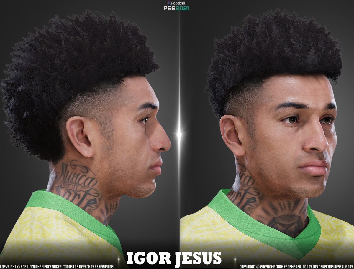 ● FACEPACK RELEASED PC | #eFootball2021 🎮📷 ❤️‍🔥

● IGOR JESUS - <a href="/Botafogo/">Botafogo F.R.</a>
