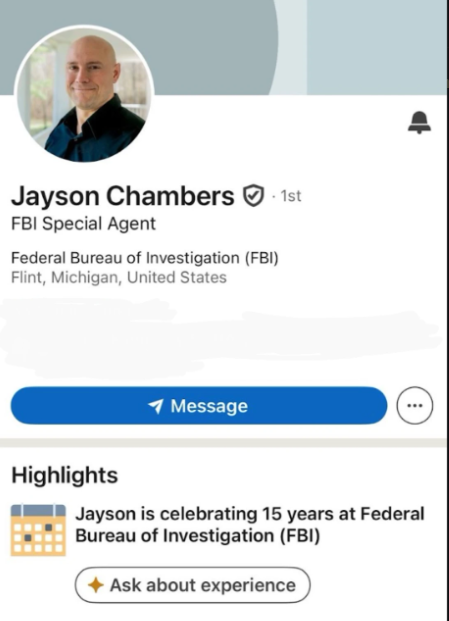KandKFilm's tweet image. Why is the main architect of the FBI's Gov. Whitmer Fednapping hoax still employed by the FBI? This man should be in prison, not celebrating 15 years of criminality!
@FBIDirectorKash @FBIDDBongino @RealStevefriend @realDonaldTrump @realpfp @LouisofMonmouth @realDonaldTrump…