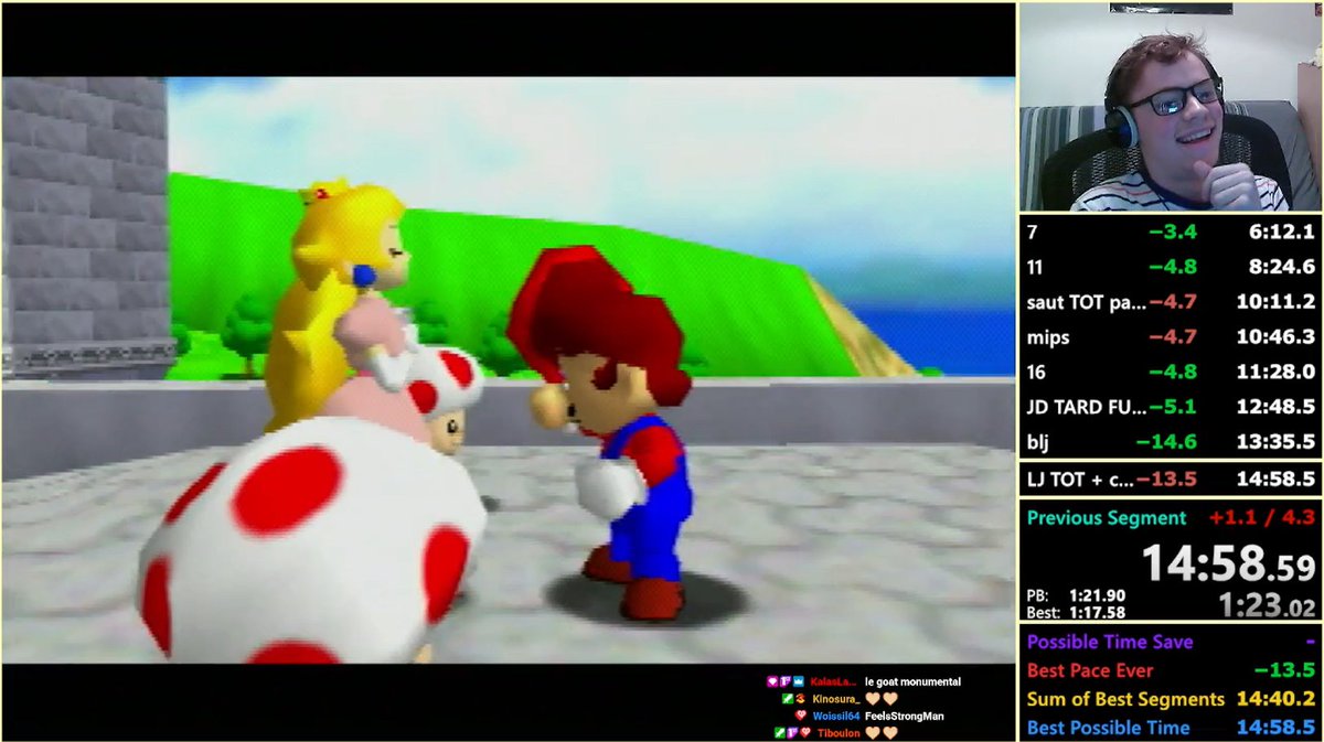 1ST EUROPEAN TO GET 14 ON CONSOLE AAAAAAAAAAAAAAAAAAAAAAAAAAAAAA AM I'M DREAMING
Probably my best accomplishment in speedrunning, this is just insane

Merci à <a href="/Kinosura3/">Kinosura</a> de m'avoir accompagné pendant tout ce voyage :)