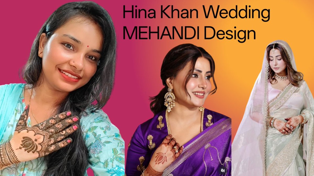 Rinki_Mehandi's tweet photo. Hina Khan wedding mehandi design @eyehinakhan #hinakhan #mehandi #mehndi #bridalmehandi https://t.co/T3A052syye