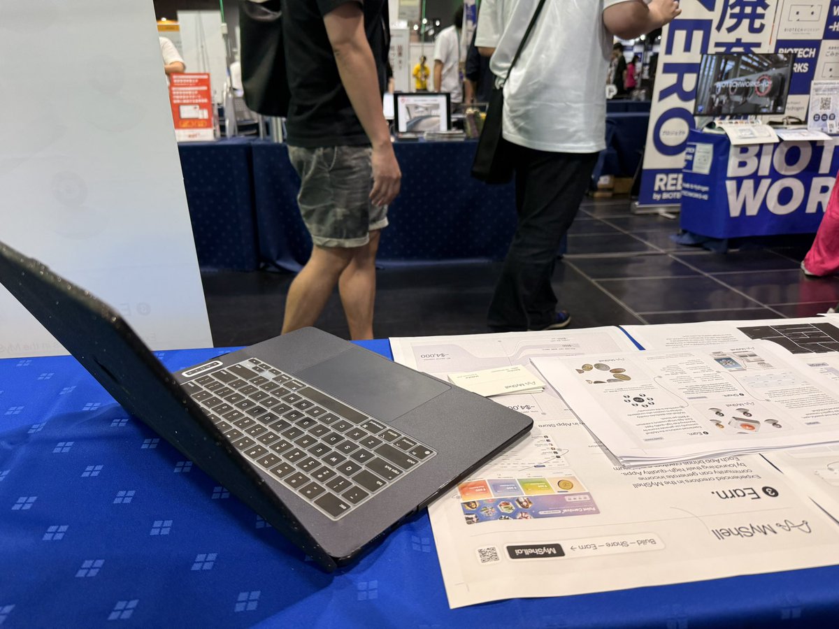Arxchibo_shell's tweet image. Everyone is welcome to come to booth 90 on the third floor of the IVS venue to play with us!!🤗
IVS会場3階のブース90にお越しください!!
@myshell_ai @ShellzCN @myshell_intern
@IVS_Official
#ShellDay