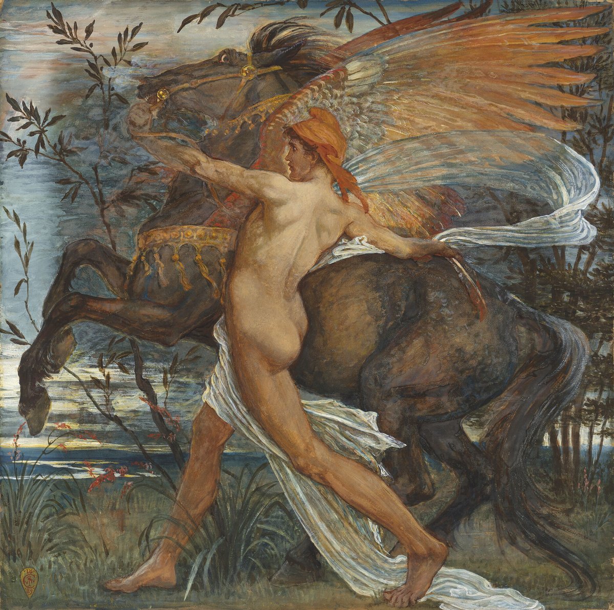 Pegasus by Walter Crane, 1889