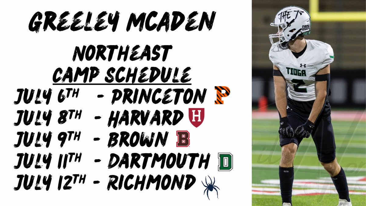 Greeley McAden (@gmcaden) on Twitter photo Northeast Camp Schedule. Looking forward to the opportunity to compete! <a href="/CoachZBirdwell/">Zach Birdwell</a> <a href="/Coach_RickSmith/">Rickey smith</a> <a href="/BBBurruss/">Beau Blake Burruss</a> Northeast Camp Schedule. Looking forward to the opportunity to compete! <a href="/CoachZBirdwell/">Zach Birdwell</a> <a href="/Coach_RickSmith/">Rickey smith</a> <a href="/BBBurruss/">Beau Blake Burruss</a>