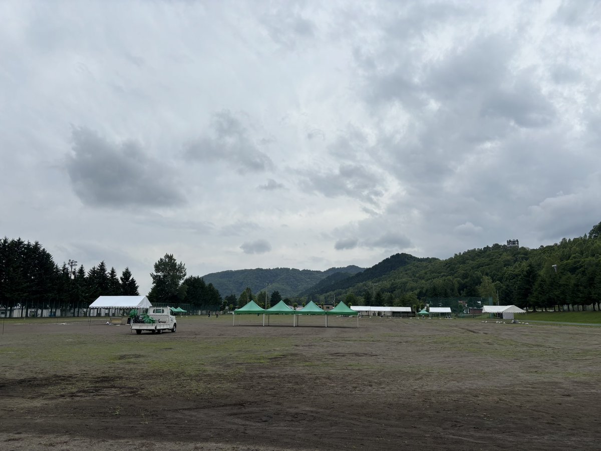 設営日和☁️
#2りんかん祭り